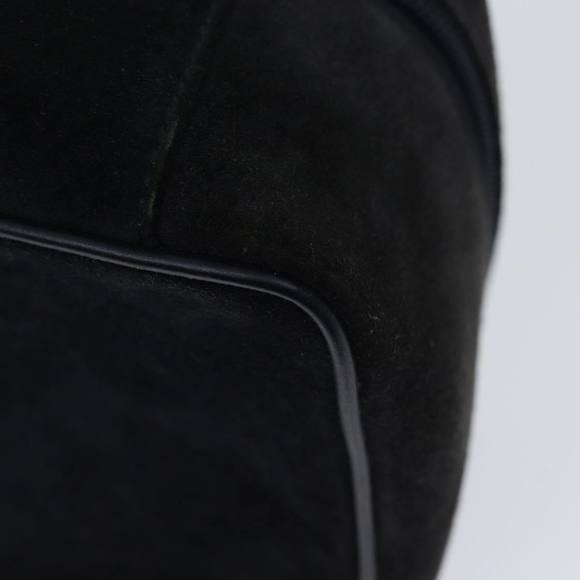 GUCCI Vanity Cosmetic Pouch Suede Black 032 1705 0140 Auth 70384 - Picture 16 of 16